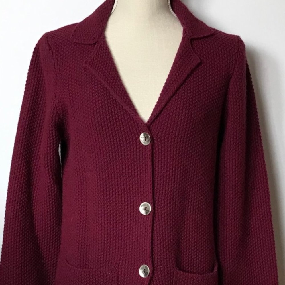 Cocogio Italian Purple Cardigan